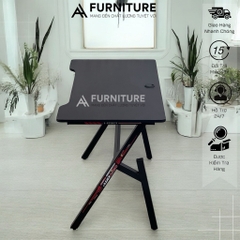 Bàn Làm Việc Gaming Màu Trắng Size Lớn 120x60cm Chữ Y Chân Sắt Sơn Tĩnh Điện - Chuẩn Bị Hàng Trong 24h | ZG02 | Nội Thất Anh Hoàng