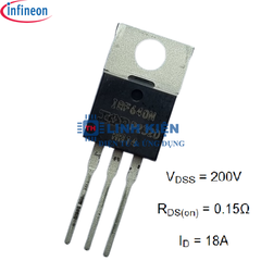 IRF640NPBF TO-220 N Power MOSFET 200V 18A