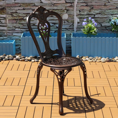 Ghế Nhôm Đúc Mẫu Vương Miện