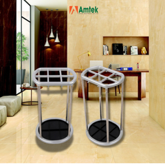 Giá Treo Ô Inox Trắng 6 Ô