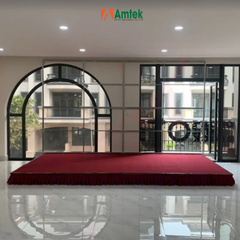 Sân Khấu Di Động Thép Sơn Tĩnh Điện