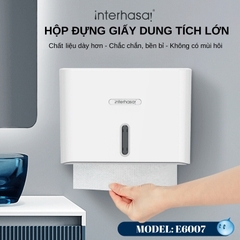 Hộp đựng giấy lau tay treo tường Interhasa HSD-E6007