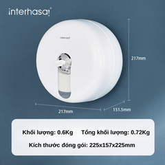 Hộp đựng giấy cuộn treo tường Interhasa HSD-E51013