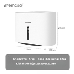 Hộp đựng giấy lau tay treo tường Interhasa HSD-E6015