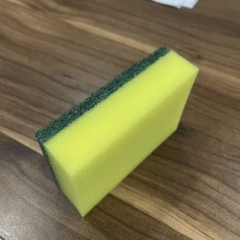 Miếng chùi rửa 2 mặt vàng xanh 3M Scotch Brite Professional 74cc