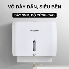Hộp đựng giấy lau tay treo tường interhasa E6008