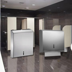 Hộp Đựng Giấy Lau Tay Inox Treo Tường Cao Cấp