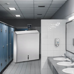 Hộp Đựng Giấy Lau Tay Inox Treo Tường Cao Cấp