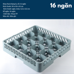 Khay Rack Đựng Ly, Cốc Nhiều Ngăn