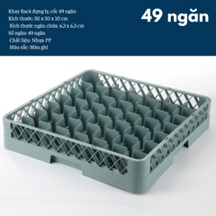 Khay Rack Đựng Ly, Cốc Nhiều Ngăn