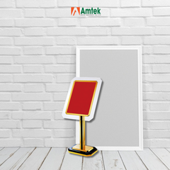 Bảng Menu Inox Mặt Kính