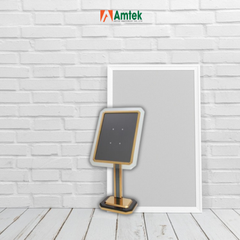 Bảng Menu Inox Mặt Kính