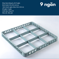 Khay Rack Đựng Ly, Cốc Nhựa PP
