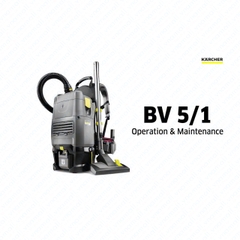 MÁY HÚT BỤI KHÔ KARCHER BV 5/1, HÀNG CHÍNH HÃNG THƯƠNG HIỆU CỦA ĐỨC