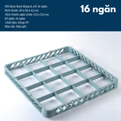 Khay Rack Đựng Ly, Cốc Nhựa PP