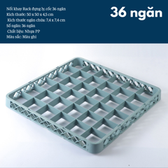 Khay Rack Đựng Ly, Cốc Nhựa PP