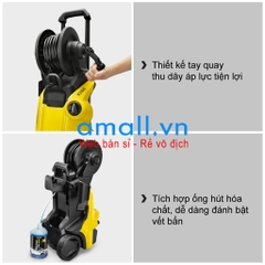 MÁY LÀM SẠCH ÁP LỰC CAO KARCHER K3 DELUXE PREMIUM, HÀNG CHÍNH HÃNG THƯƠNG HIỆU ĐẾN TỪ ĐỨC