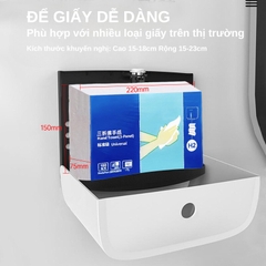 Hộp đựng giấy lau tay treo tường Interhasa HSD-E6015