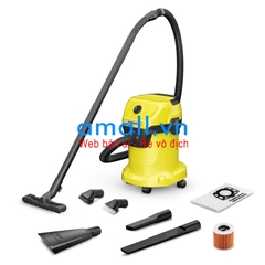 Máy hút bụi khô và ướt Karcher WD 3 V Car (New 2022) dòng máy cải tiến của máy hút bụi xe hơi WD 3 Car