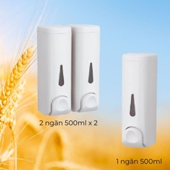 Hộp Đựng Nước Rửa Tay Và Dầu Gội 400ml