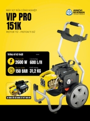 Máy xịt rửa áp lực cao Annovi Reverberi Italy, dòng công nghiệp chuyên dụng, model VIP Pro 151K
