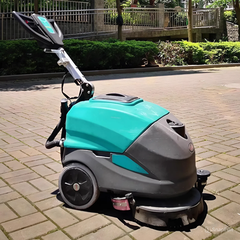 Máy chà sàn liên hợp đẩy tay dùng bình Acquy, Model:AT-46B
