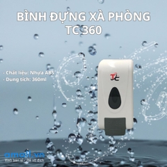 Bình đựng xà phòng nhấn tay 360ml TC 360