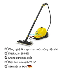 Máy Làm Sạch Bằng Hơi Nước Karcher SC2 Easyfix, Hàng chính hãng nhập khẩu từ Đức