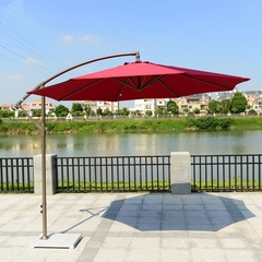 Ô Dù Lệch Tâm Tròn 3m Khung Thép Phun Sơn