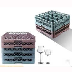 Khay Rack Đựng Ly, Cốc Nhiều Ngăn