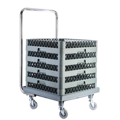Xe Đẩy Khay Rack Đựng Ly, Cốc, Bát Đĩa