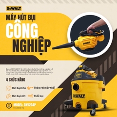 Máy hút bụi công nghiệp 4 chức năng Dewalt DXV234P