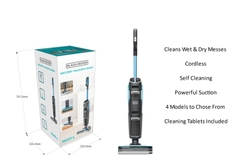 Máy hút bụi lau sàn thông minh không dây Black+Decker USA BXUVXA02