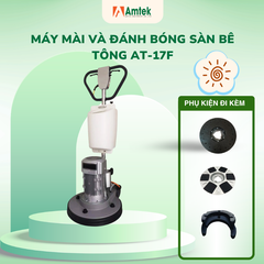 Máy mài sàn công nghiệp, Điện áp 220V-240V, công suất 3HP, model AT-17F