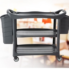 Xe Đẩy 3 Tầng Đa Năng Khung Nhựa