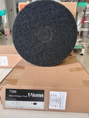 Miếng pad chà sàn màu đen Amtek 7200, 5 miếng/thùng
