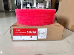 Miếng pad chà sàn Amtek 5100 màu đỏ 5 miếng/thùng