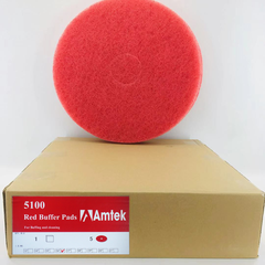 Miếng pad chà sàn Amtek 5100 màu đỏ 5 miếng/thùng