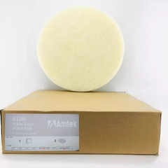 Miếng pad đánh bóng sàn Amtek 4100 màu trắng, 5 miếng/thùng