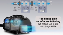 Máy hút bụi hộp Panasonic MC-CL787TN49