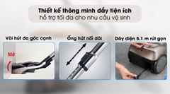 Máy hút bụi hộp Panasonic MC-CL787TN49