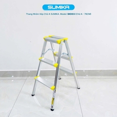 Thang nhôm xếp chữ A Sumika SKD-03 cao 76cm