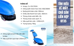 Máy lau sàn nhà Kraffer KF35