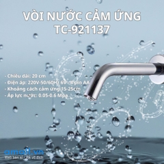 Vòi nước cao cấp cảm ứng gắn tường TC-921137