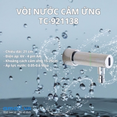 Vòi nước cảm ứng gắn tường Model: TC-921138