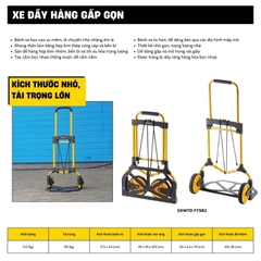 Xe đẩy hàng 2 bánh gấp gọn Stanley FT501
