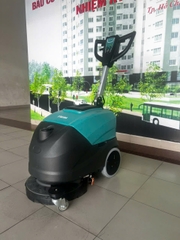 Máy chà sàn liên hợp đẩy tay dùng bình Acquy, Model:AT-46B