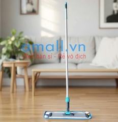 Cây lau sàn siêu sạch sợi Microfiber 40cm 60cm 90cm, hàng nhập khẩu