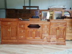 Kệ gổ gõ đỏ hải phòng 2M4