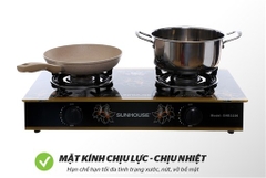 Bếp gas dương kính SUNHOUSE SHB3226